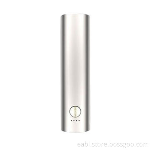 Lipstick-shaped Mobile Phone Power Bank, 2,600mAh Capacity, Aluminum Housing